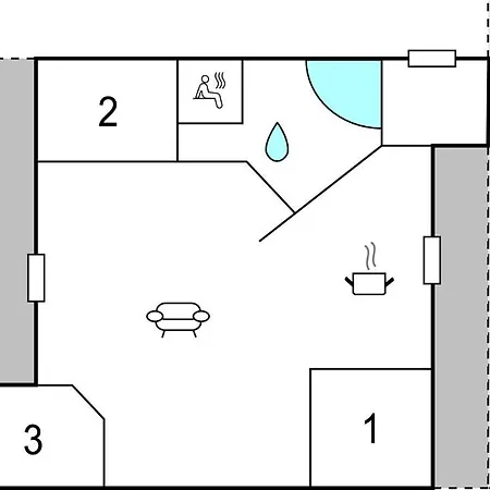 Cozy Home In Hovborg With Sauna *